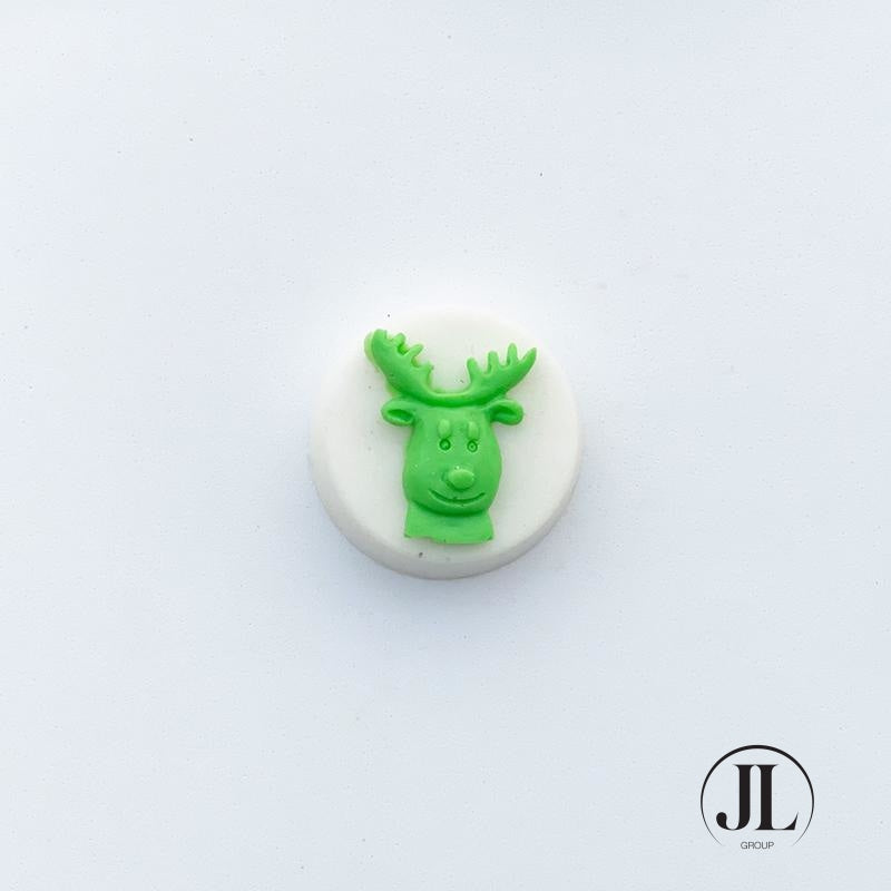 Christmas Deer Round shape soap souvenir - #CR005